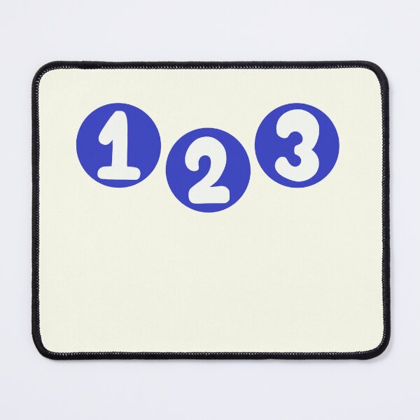 Item preview, Simple Bold 1 2 3 Number Circles designed and sold by Porpor Artwork.