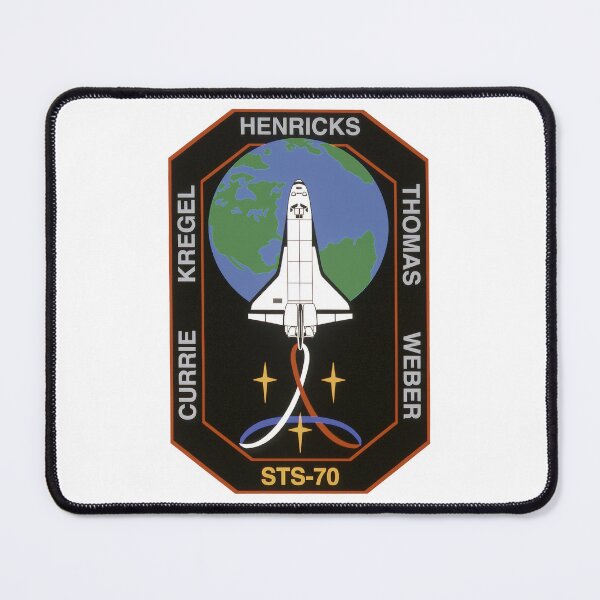 Item preview, Space Shuttle, STS-70, Mission Patch designed and sold by CharlieDesings.