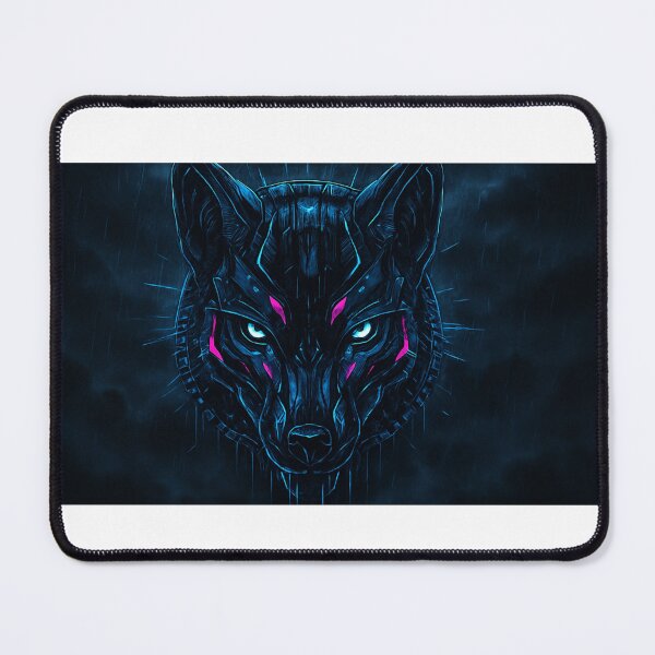 Item preview, Cyberpunk wolf mask designed and sold by OniBladeStudio.
