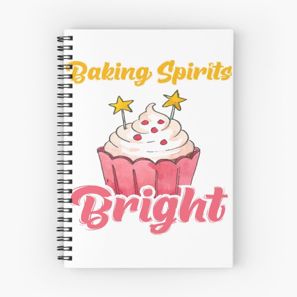 Item preview, Baking Spirits Bright Funny Christmas Cupcake T-Shirt designed and sold by SP Street Print.