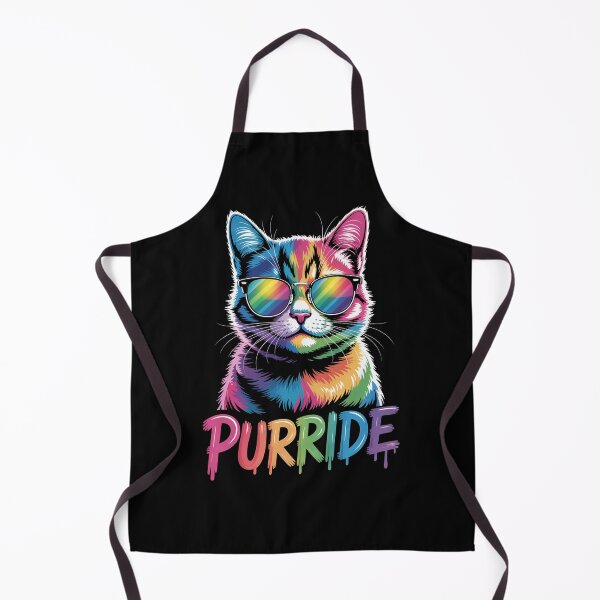 Item preview, Purride Gay Rights Rainbow Pride Month Lgbtq Cat designed and sold by JonGogue.