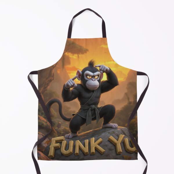 Item preview, Funk Yu Monkey Print designed and sold by Lichentroupe63.