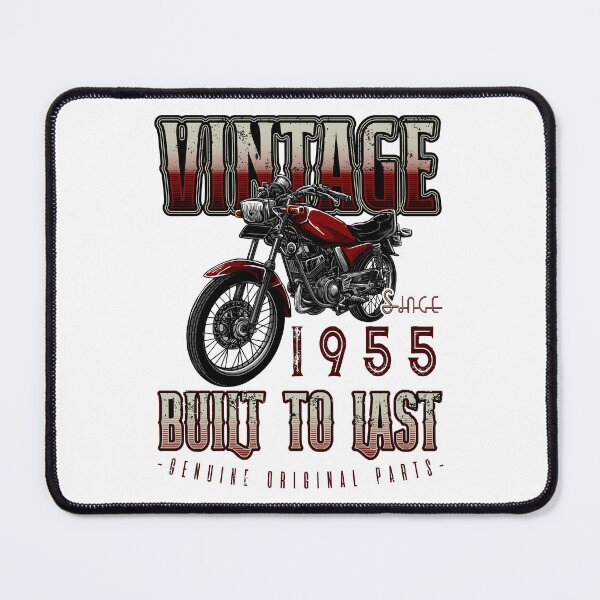 Item preview, Vintage Motorcycle Biker Motorbike Birthday 1955 designed and sold by JRRTs.