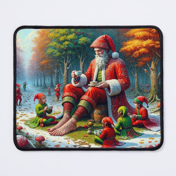 Item preview, Christmas Party in the Forest Clearing designed and sold by m-y-A-I-A-R-T-.