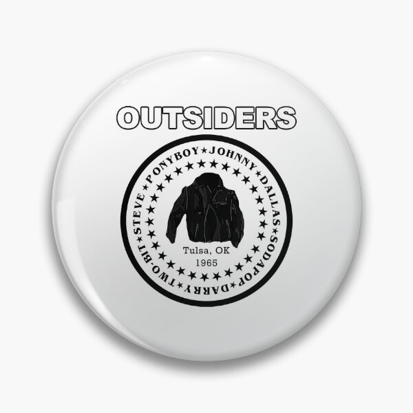 Item preview, The Outsiders Circle Emblem Jacket Motif designed and sold by ANTYDEPAUL.