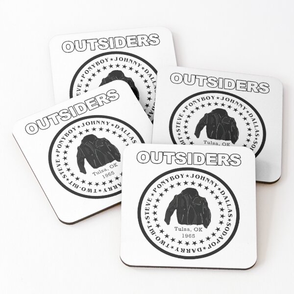 Item preview, The Outsiders Circle Emblem Jacket Motif designed and sold by ANTYDEPAUL.