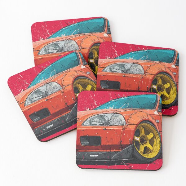 Item preview, Graffiti sports car close-up designed and sold by PixelPack Design.