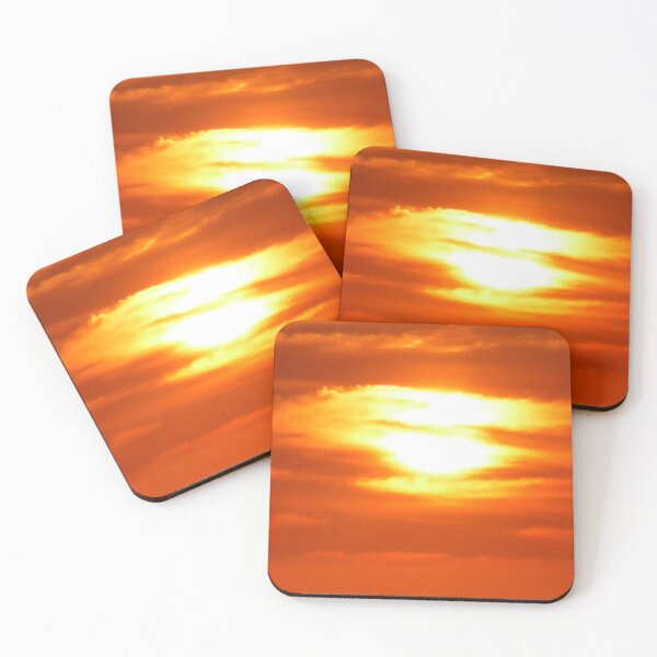 Item preview, Sunset behind the clouds designed and sold by Farbfroh.