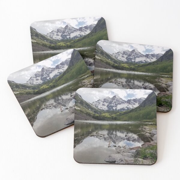 Item preview, Maroon Bells Portrait Photograph, Rocky Mountains, Colorado designed and sold by tumbleweedphoto.
