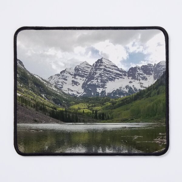 Item preview, Maroon Bells Portrait Photograph, Rocky Mountains, Colorado designed and sold by tumbleweedphoto.