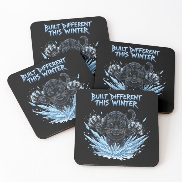 Item preview, Built Different This Winter - Black Ice Panther Winter Arc designed and sold by MegzDesign.