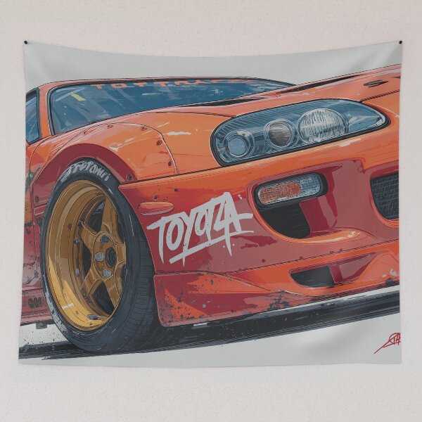 Item preview, Graffiti sports car close-up designed and sold by PixelPack Design.