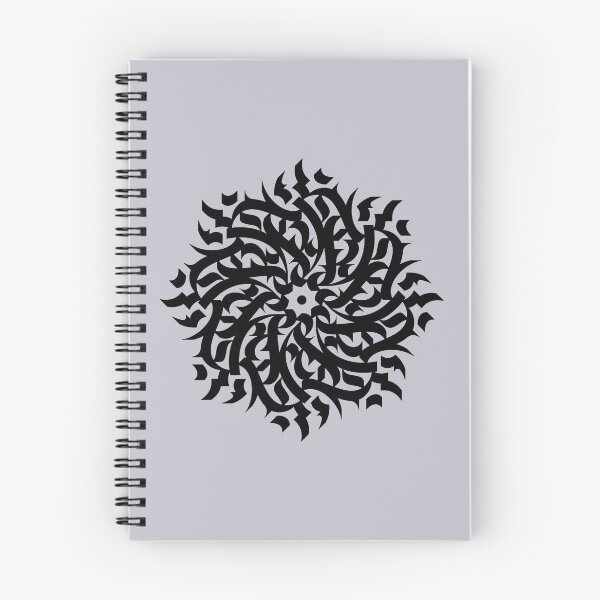 Item preview, Black calligraphic bloom designed and sold by artskill2k17.