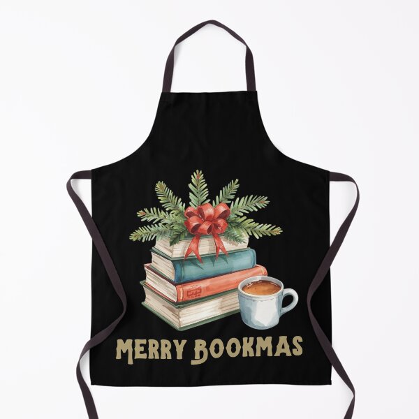 Item preview, Book Lover Christmas, All booked for Christmas, Cozy Christmas Reading Club, Book Stack Christmas designed and sold by KolorellaS.