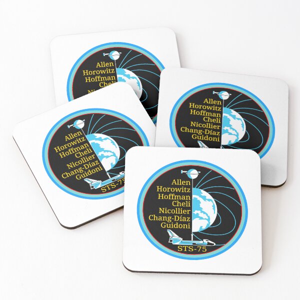 Item preview, Space Shuttle, STS-75, Mission Patch designed and sold by CharlieDesings.