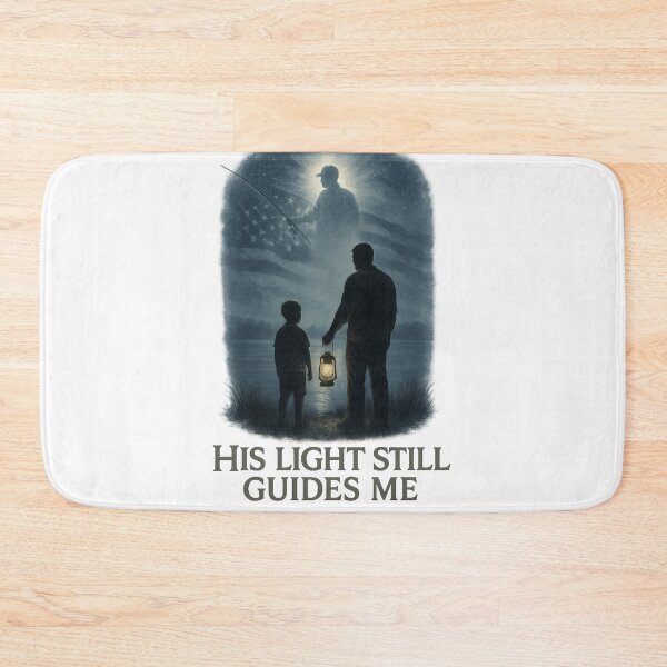 Item preview, Fishing With Angels – His Light Still Guides Me designed and sold by lineandlegacy.