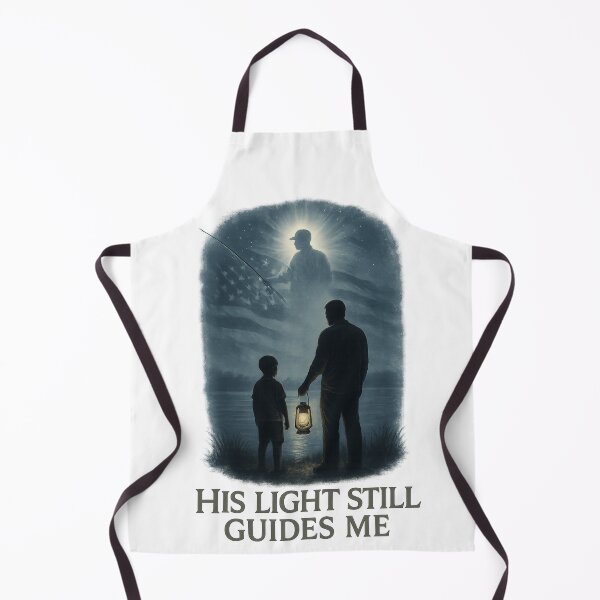 Item preview, Fishing With Angels – His Light Still Guides Me designed and sold by lineandlegacy.