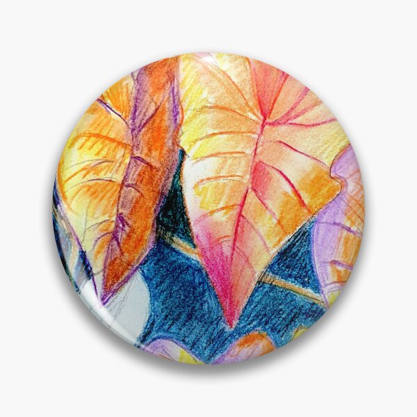 Item preview, pastel in blue and orange designed and sold by Tereza Pilar  Art.