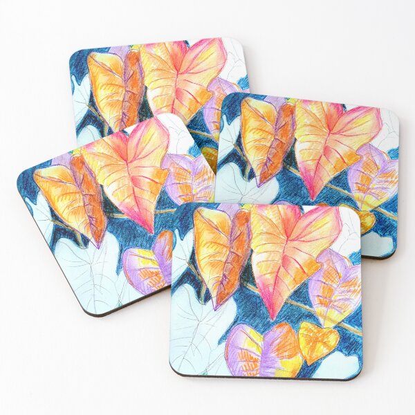 Item preview, pastel in blue and orange designed and sold by Tereza Pilar  Art.