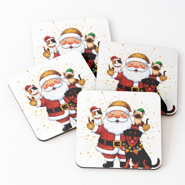 Item preview, Paw-some Holidays: Santa’s Sparkling Pet Squad designed and sold by meesub.