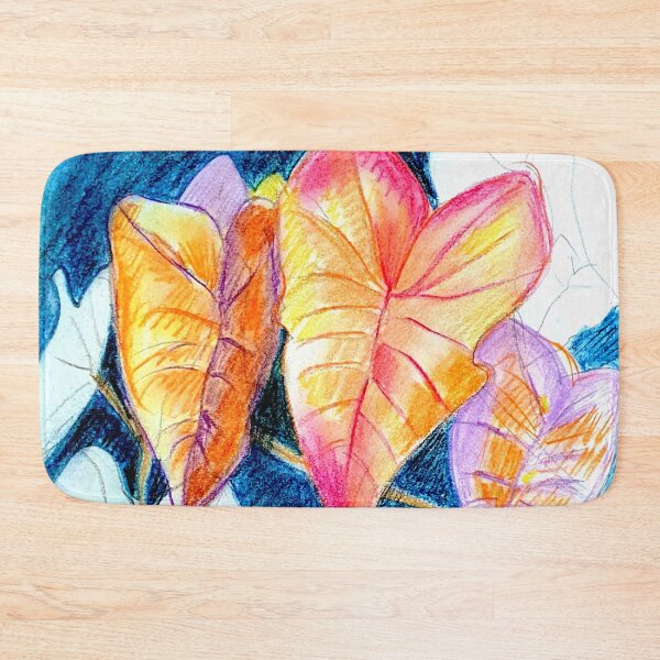 Item preview, pastel in blue and orange designed and sold by Tereza Pilar  Art.