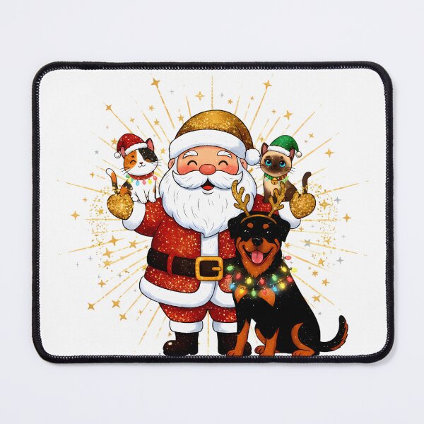 Item preview, Paw-some Holidays: Santa’s Sparkling Pet Squad designed and sold by meesub.