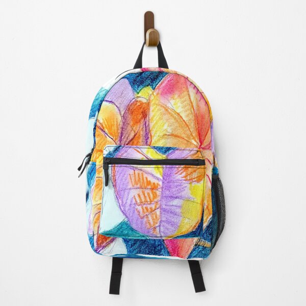Item preview, pastel in blue and orange designed and sold by Tereza Pilar  Art.