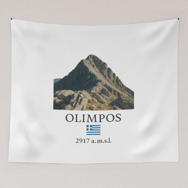Item preview, Olimpos – Pico más alto de Grecia (2917 m s. n. m.) designed and sold by BloomKind.