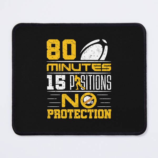 Item preview, Rugby 80 Minutes 15 Positions No Protection  designed and sold by jaygo.