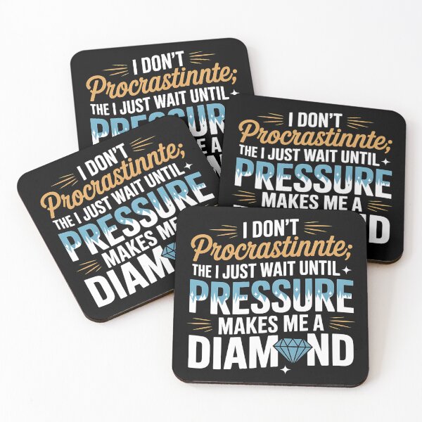 Item preview, Procrastinate Pressure Funny Slogan for Procrastination  designed and sold by Trendsecne.