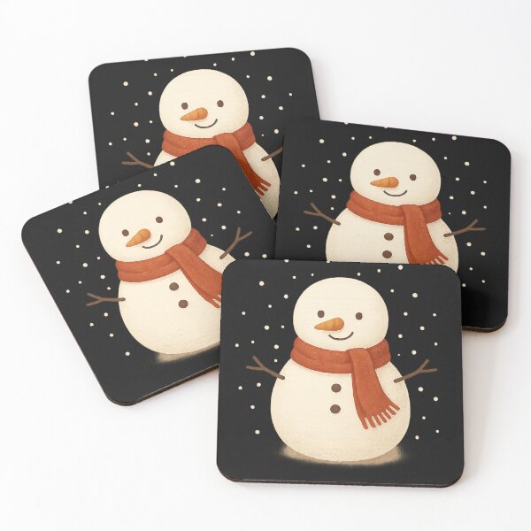 Item preview, ? Minimal Cute Snowman designed and sold by FusionRealm.