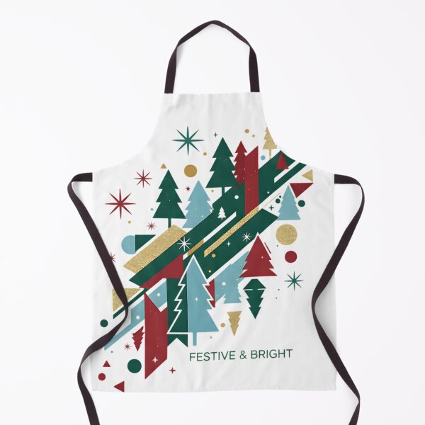 Item preview, Geometric Christmas Tree Festive & Bright Design designed and sold by TravelLensPro.