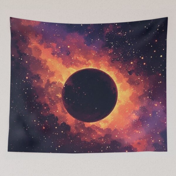 Item preview, Solar Eclipse #2 designed and sold by JadelightDesign.