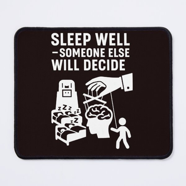 Item preview, Sleep Well — Someone Else Will Decide | Sleeping Society  designed and sold by Les-Ink-Studio.