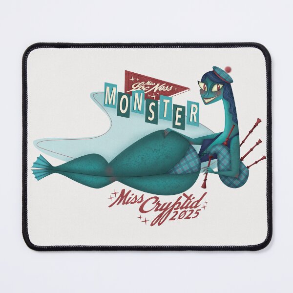 Item preview, Miss Loc Ness Monster designed and sold by Cryptid-Cutie.
