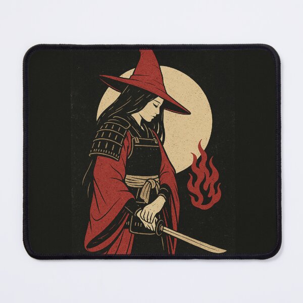 Item preview, Samurai Witch designed and sold by UnitedThreads.
