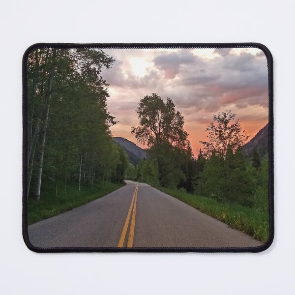 Item preview, Maroon Creek Road at Sunset, Rocky Mountains, Colorado designed and sold by tumbleweedphoto.