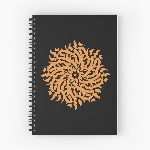 Item preview, Golden calligraphic bloom designed and sold by artskill2k17.