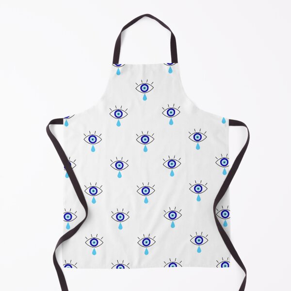 Item preview, Minimalist Evil Eye Tear Design - Blue Nazar Protection Symbol designed and sold by EniShiju.