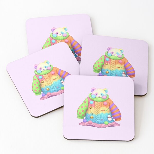 Item preview, Pastel Panda Hiding In Ugly Christmas Sweater designed and sold by Itsheartshop.