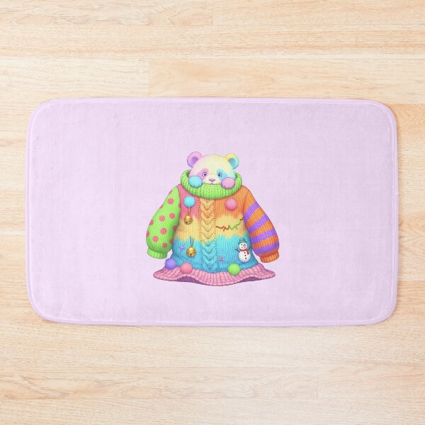 Item preview, Pastel Panda Hiding In Ugly Christmas Sweater designed and sold by Itsheartshop.