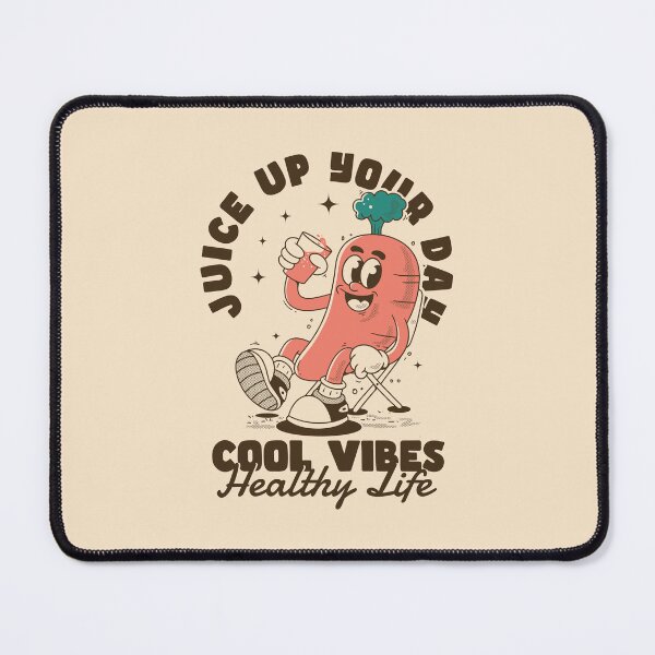 Item preview, Chill Carrot Character Enjoying Fresh Juice Vibes designed and sold by adipra.