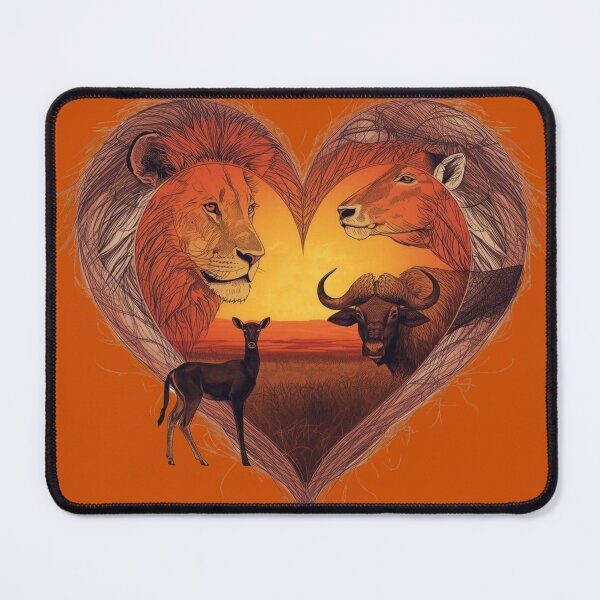 Item preview, Apex Predator Heart Fiery Safari Identity Symbol designed and sold by SavannaStrikes.