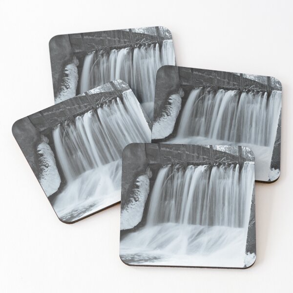 Item preview, Alton Mill Waterfall – Early Spring Serenity BnW designed and sold by Robert Alsop.