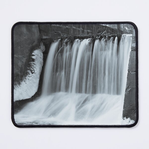 Item preview, Alton Mill Waterfall – Early Spring Serenity BnW designed and sold by Robert Alsop.