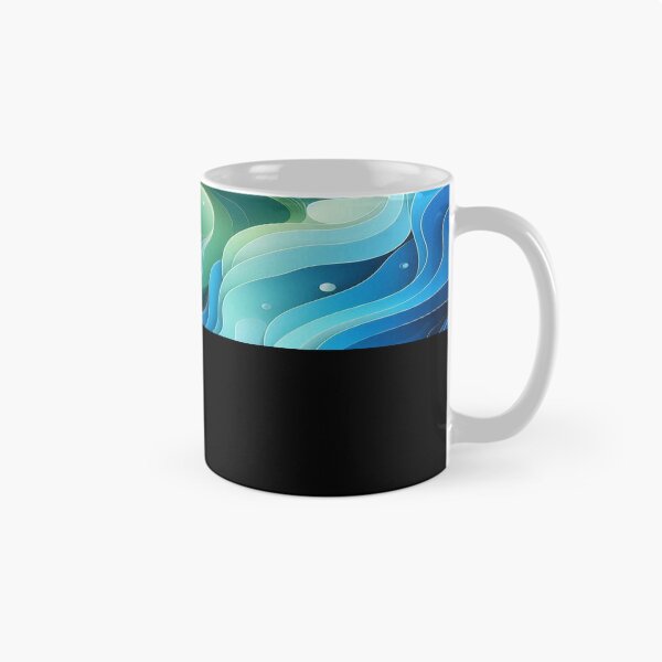 Item preview, B 7 - Blue Green Gradient designed and sold by MugPeter.