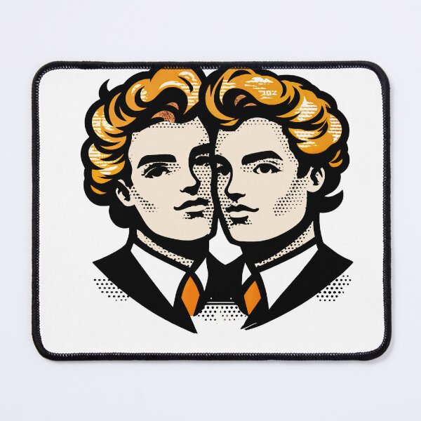 Item preview, Gemini Twins: Cosmic Duality in Style designed and sold by ForeverPrintsOK.