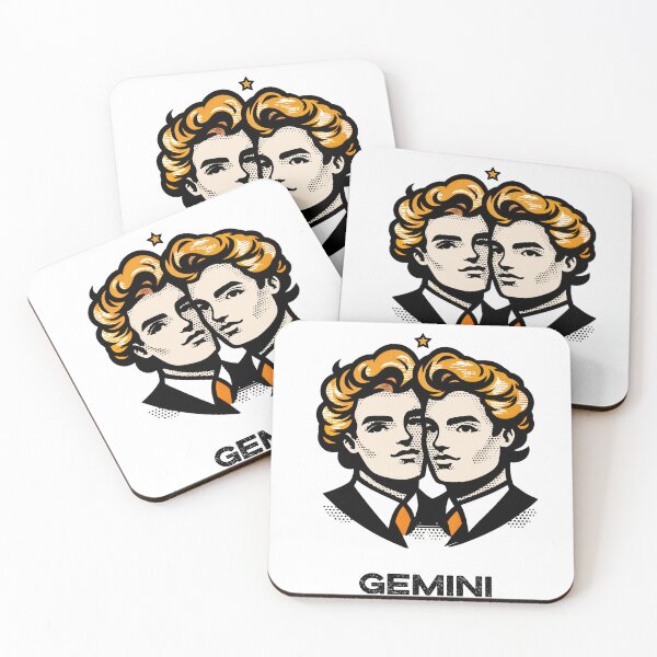 Item preview, Gemini Twins: Cosmic Duality in Style designed and sold by ForeverPrintsOK.