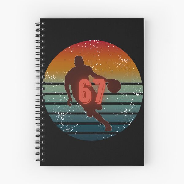 Item preview, 67 Retro Sunset Basketball Silhouette designed and sold by A-Szczesniak.