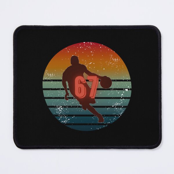 Item preview, 67 Retro Sunset Basketball Silhouette designed and sold by A-Szczesniak.